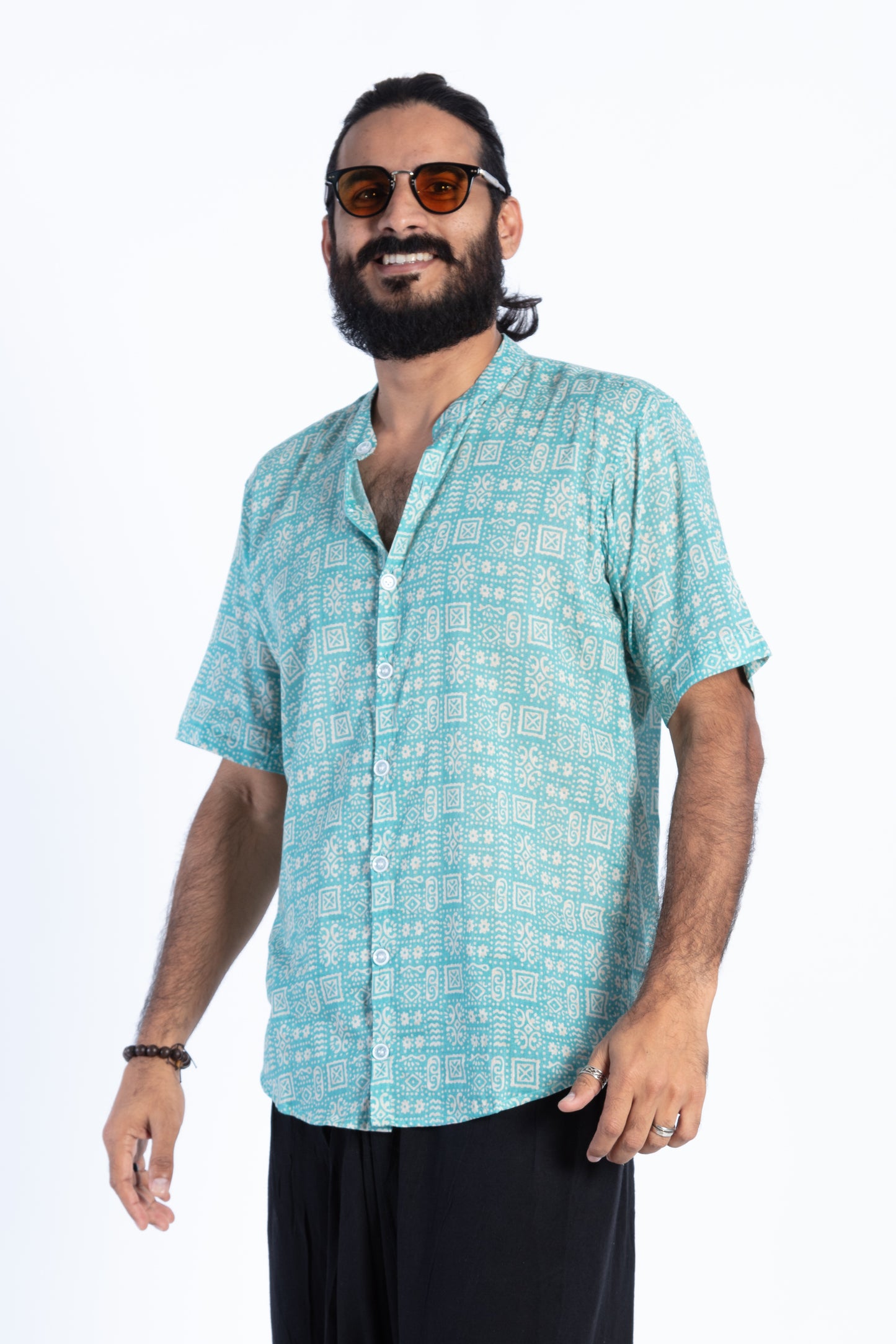 Printed Mulmul Cotton Shirt