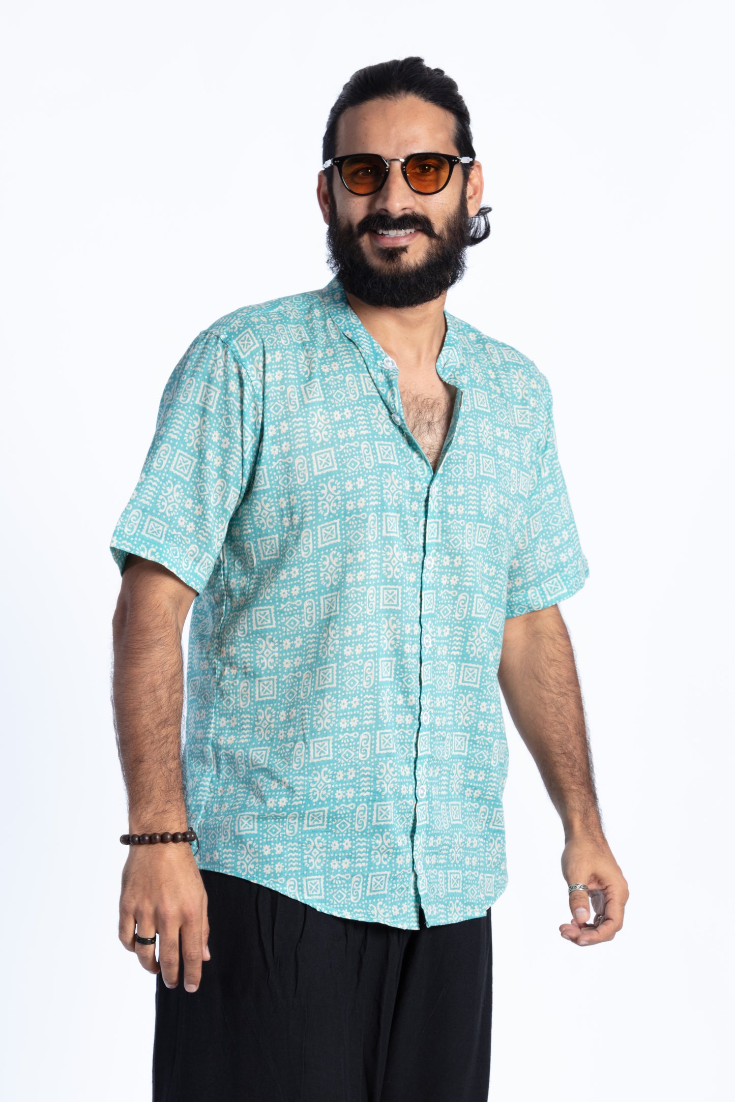 Printed Mulmul Cotton Shirt