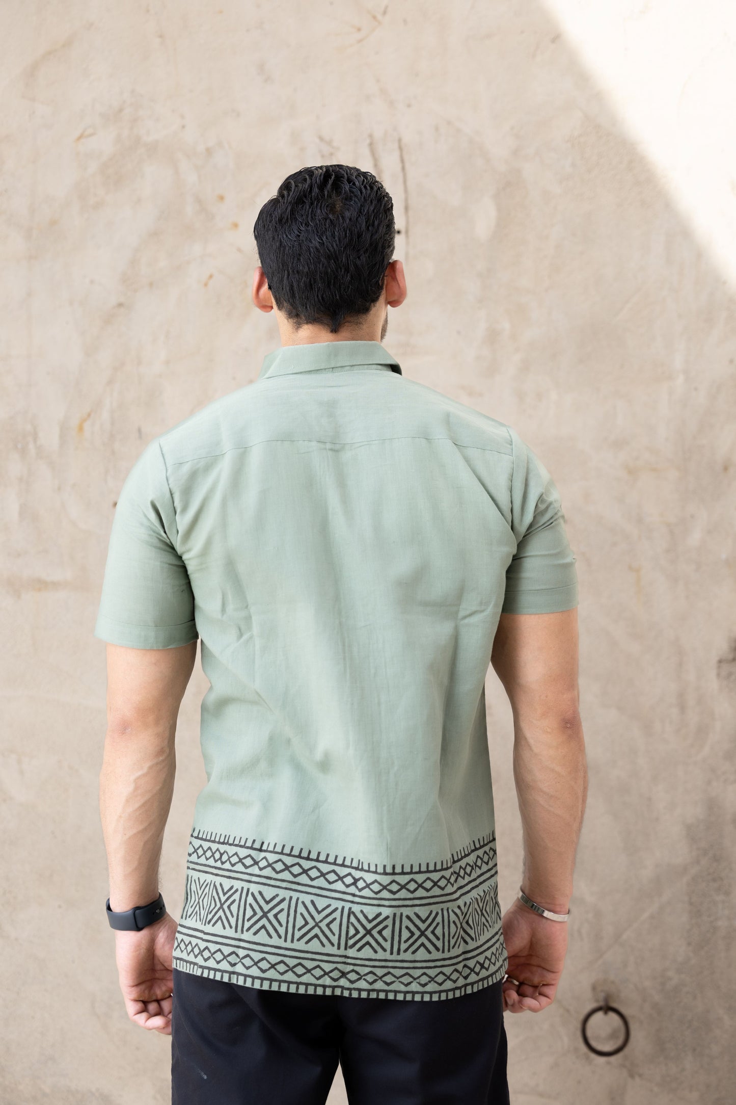 Karigar Edit Green Shirt- Indie Edge Print